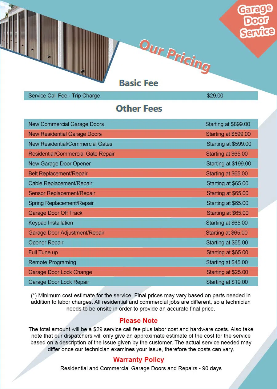 Golden Garage Door Service Chicago, IL 773-653-2606